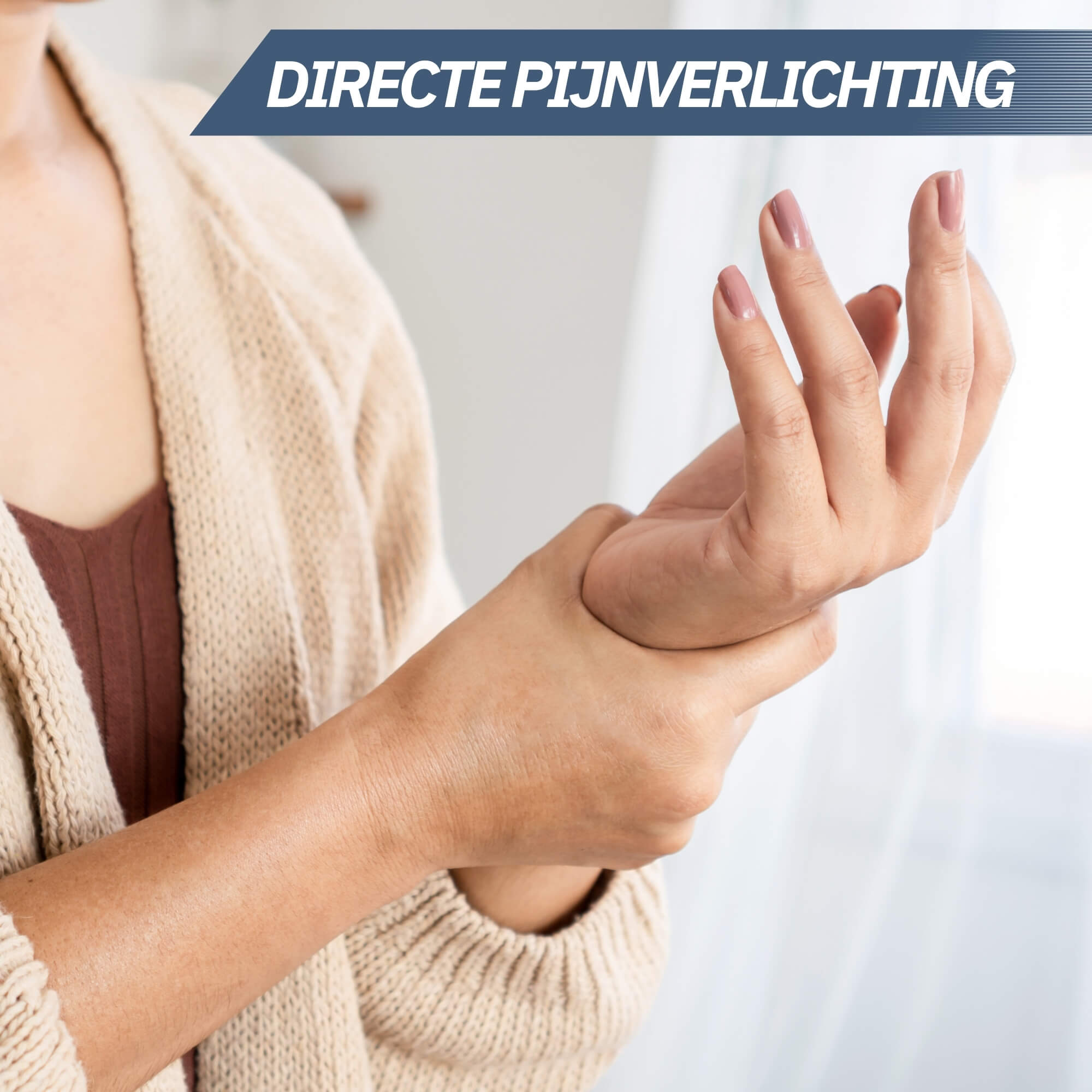 Polsbrace - Zwart (One Size)