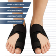 Hallux Valgus Teencorrector met Spalk – Set van 2