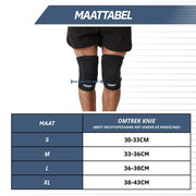 Kneesleeves 7mm – Zwart (1 paar)