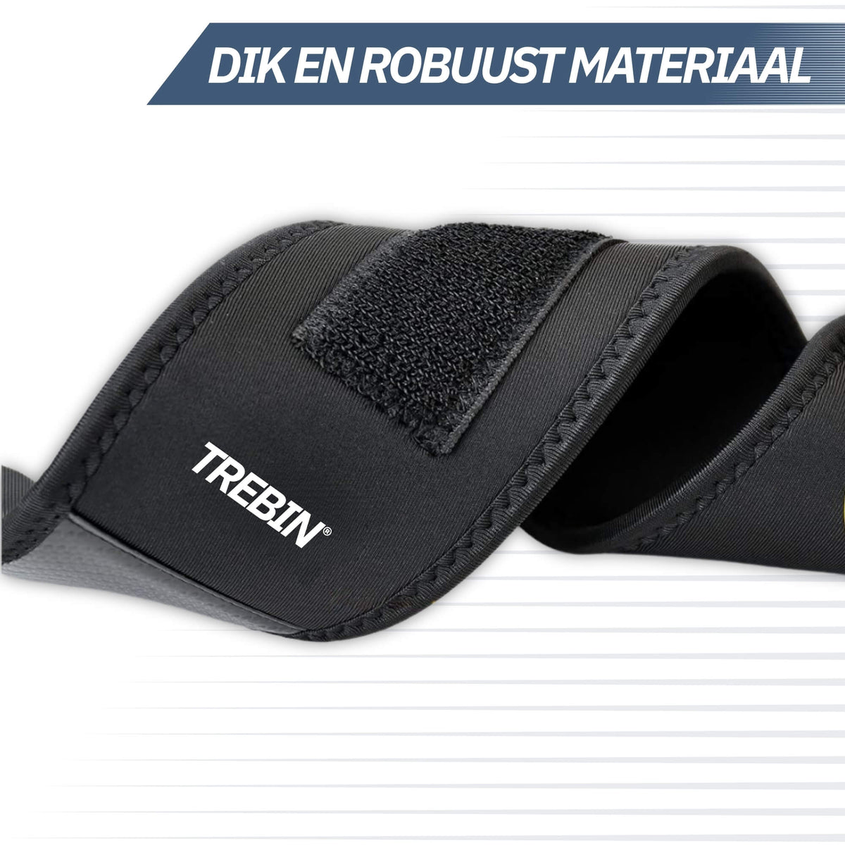 Polsbrace Robuust – Zwart (One Size)