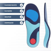 Inlegzolen met Voetboogondersteuning – Premium Demping