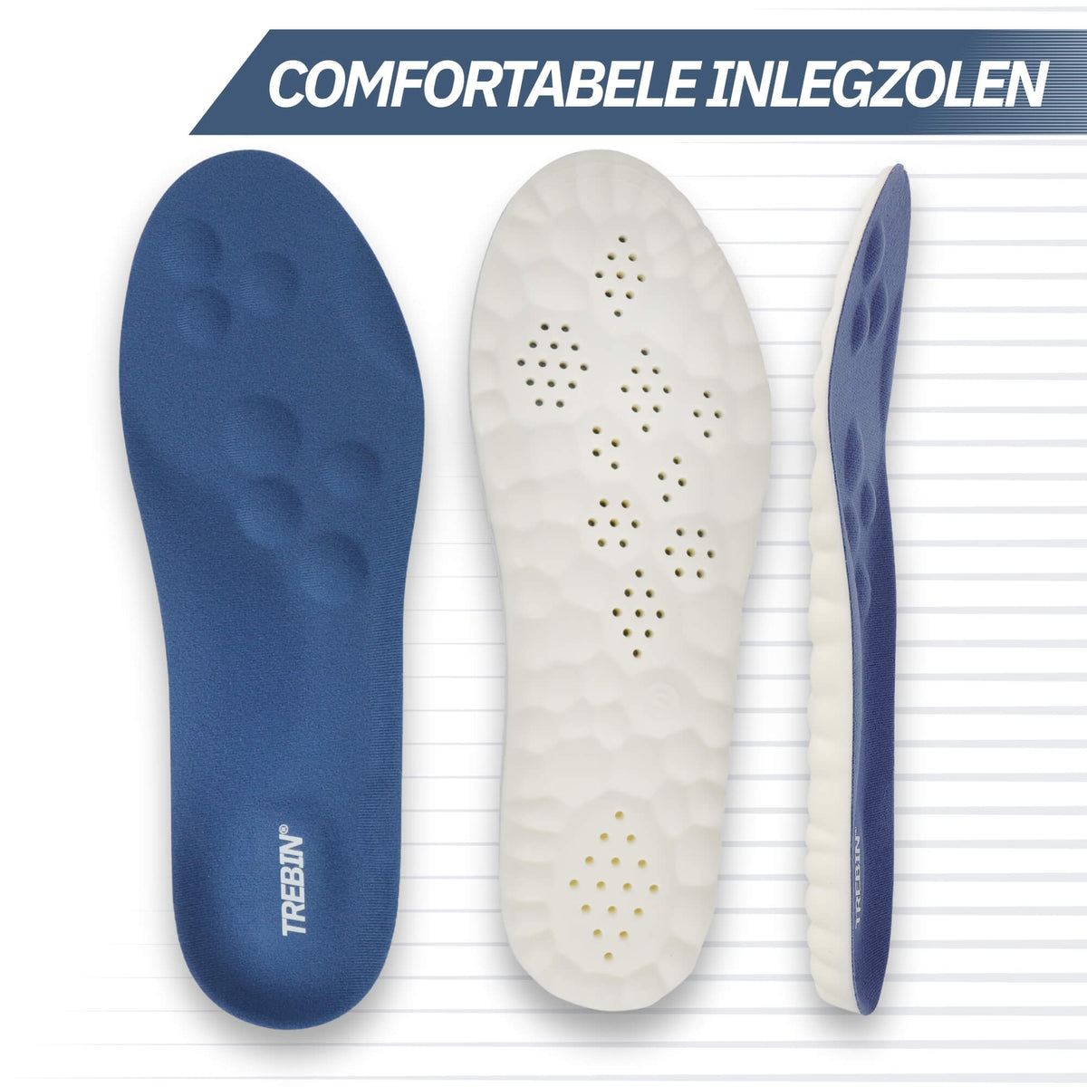 Comfort Inlegzolen met Voetboogondersteuning & Demping