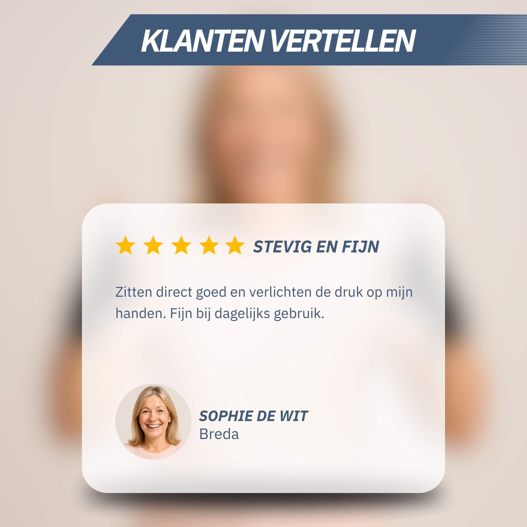 Trebin Reuma Handschoenen met Antislip - Zwart