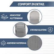 Elleboogbrace met Zachte Pelotte – Grijs One Size