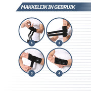 Polsbrace met Spalk – Zwart