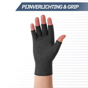 Reumahandschoenen met Antislip – Grijs