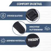 Patellabrace met Gelsteun – Zwart One Size