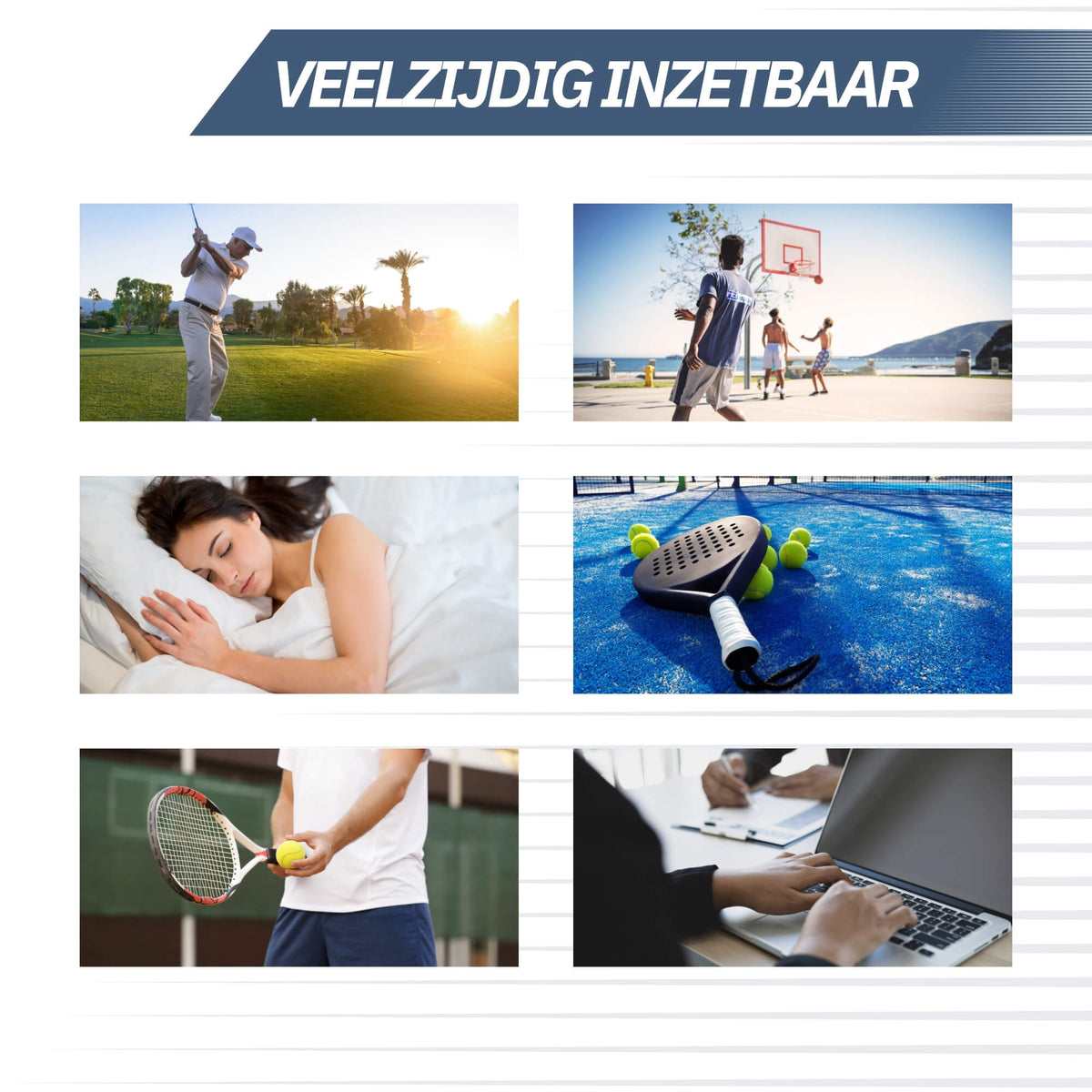 Duimbrace – Zwart (One Size)