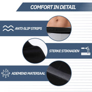 Premium Heupbrace – Heupbrace met Antislip – Zwart