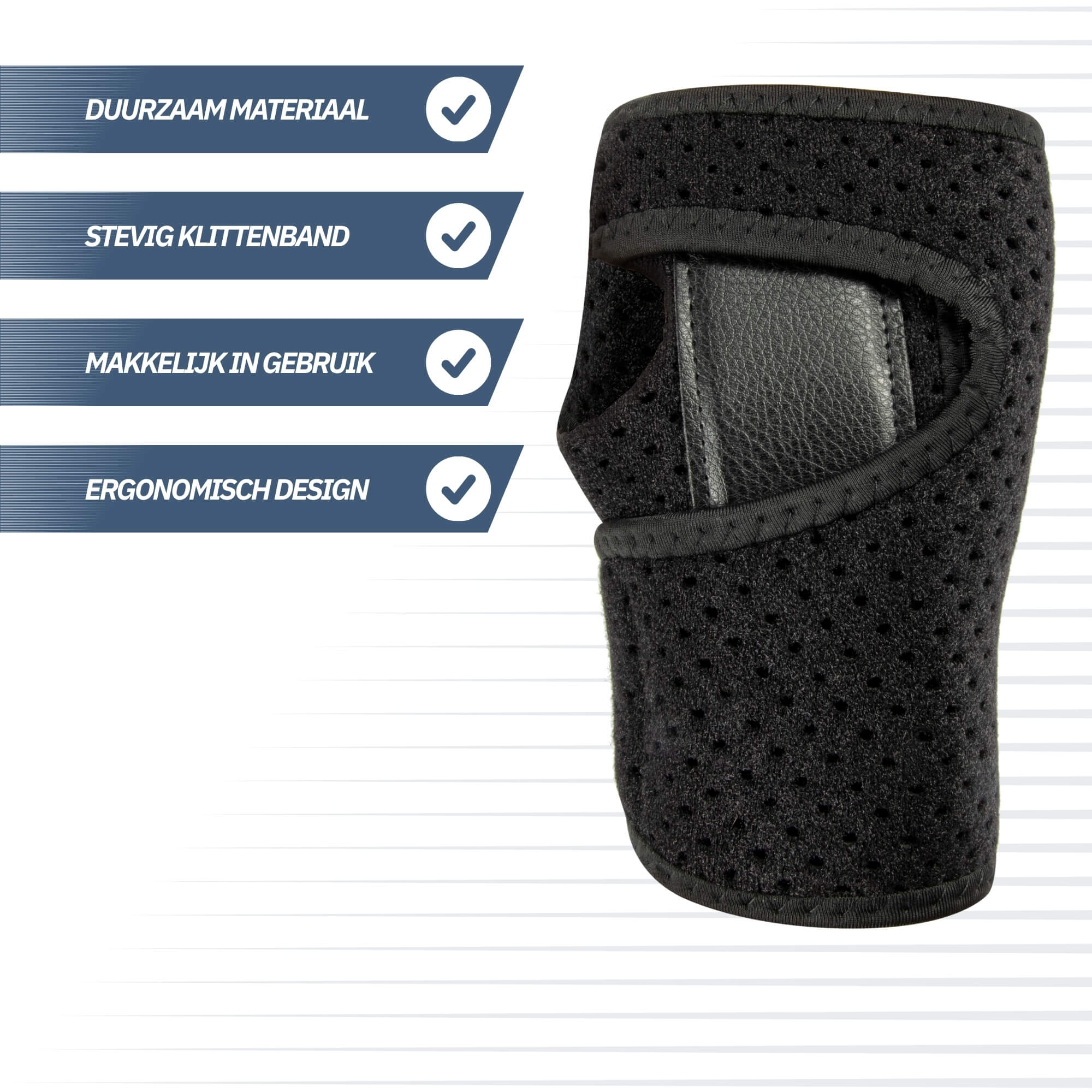 Trebin Pols Brace - Zwart