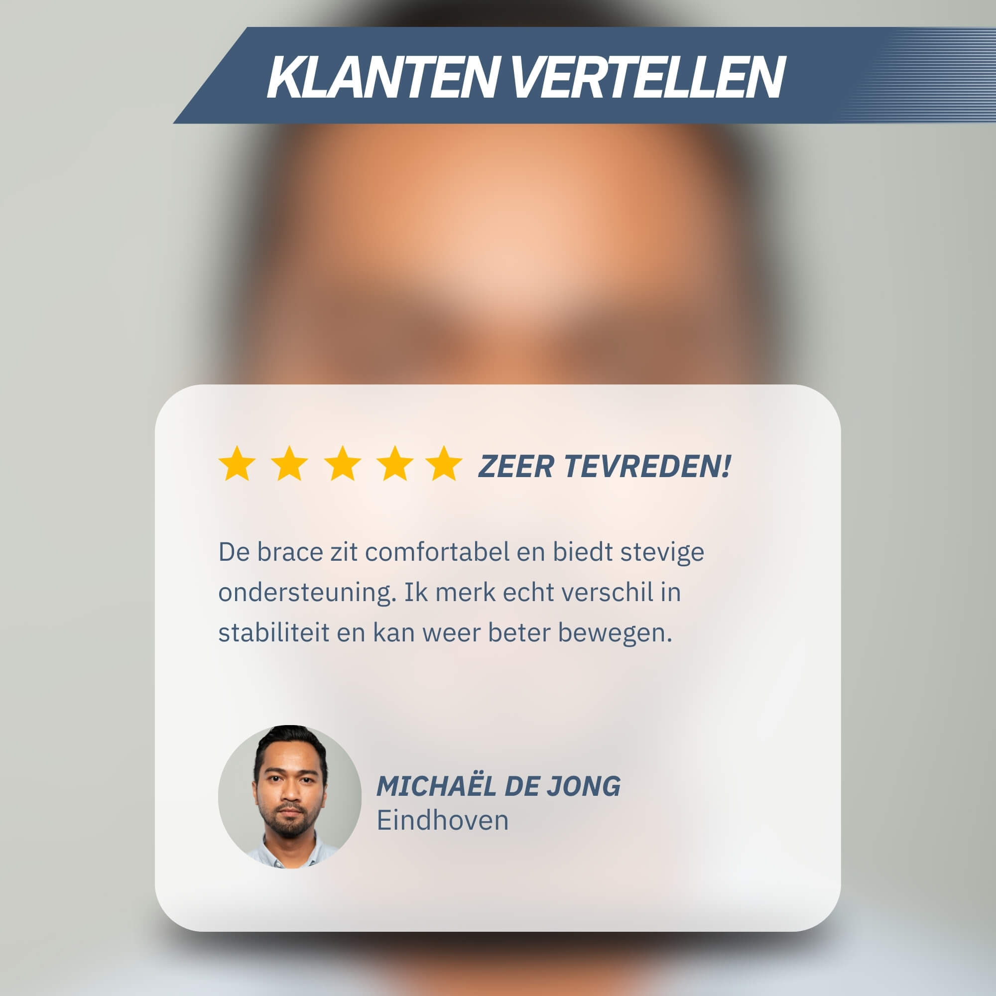 Polsbrace Extra Stevig – Zwart