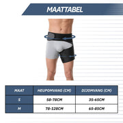Premium Heupbrace – Heupbrace met Antislip – Zwart