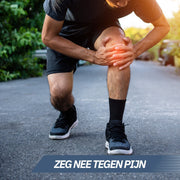 Kniebrace verstelbaar - Zwart (One Size)