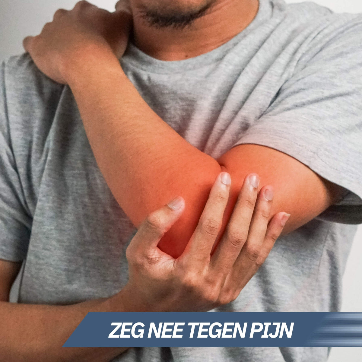 Elleboogbrace met Zachte Pelotte – Zwart One Size