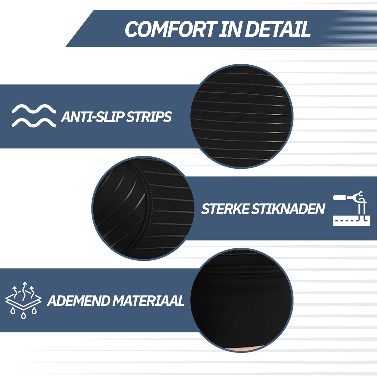 Reuma Handschoenen met Antislip – Zwart