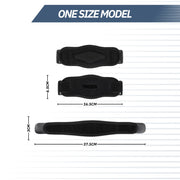 Elleboogbrace met Gelpelotte – Zwart One Size