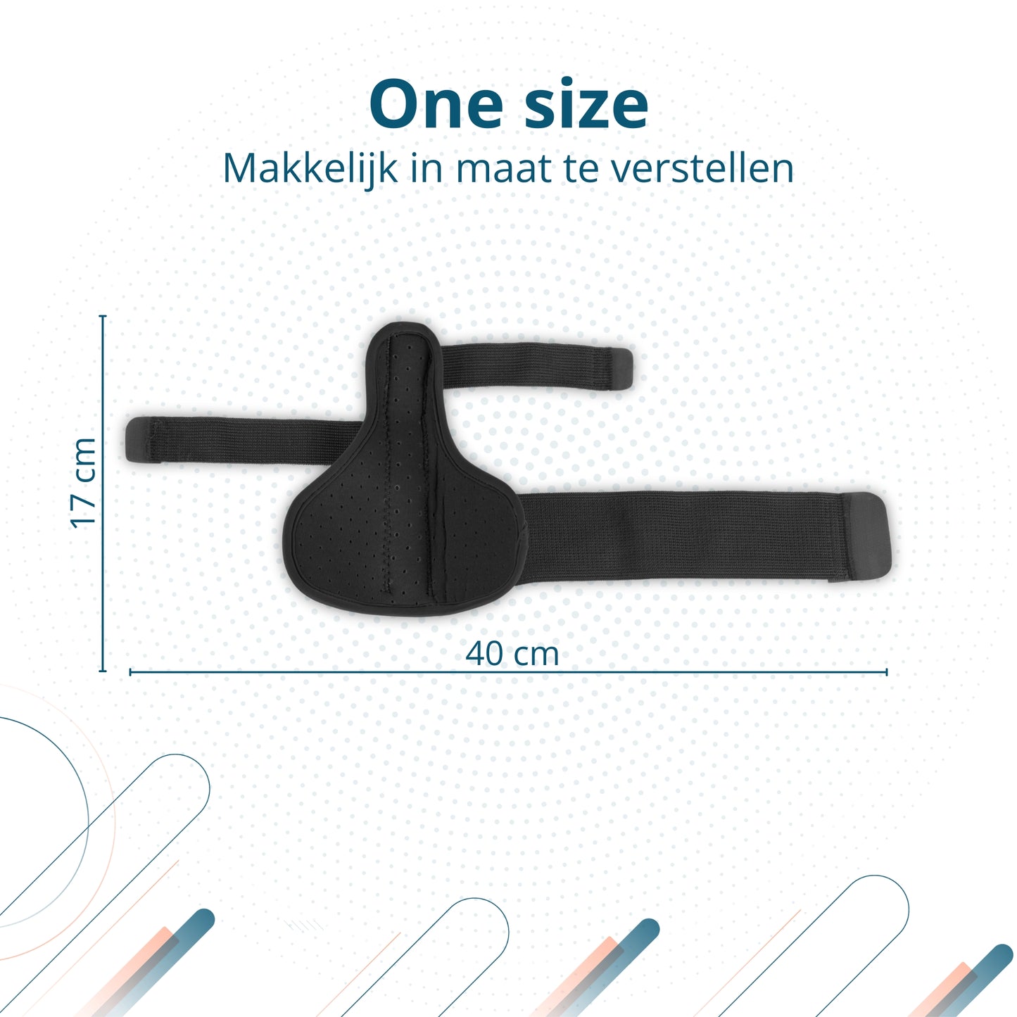 Trebin Duim Brace - Zwart - One Size