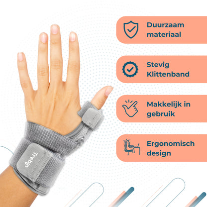 Trebin Duim Brace - Grijs - One Size