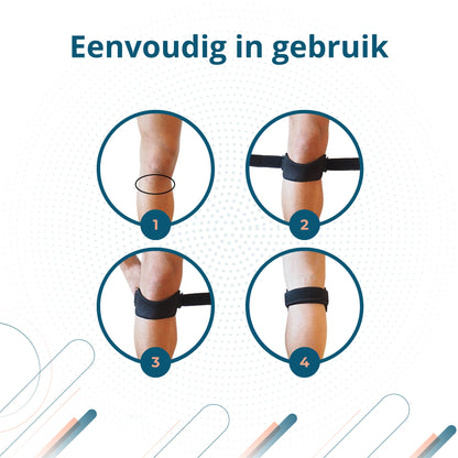 Trebin Patella Brace - Zwart - One Size