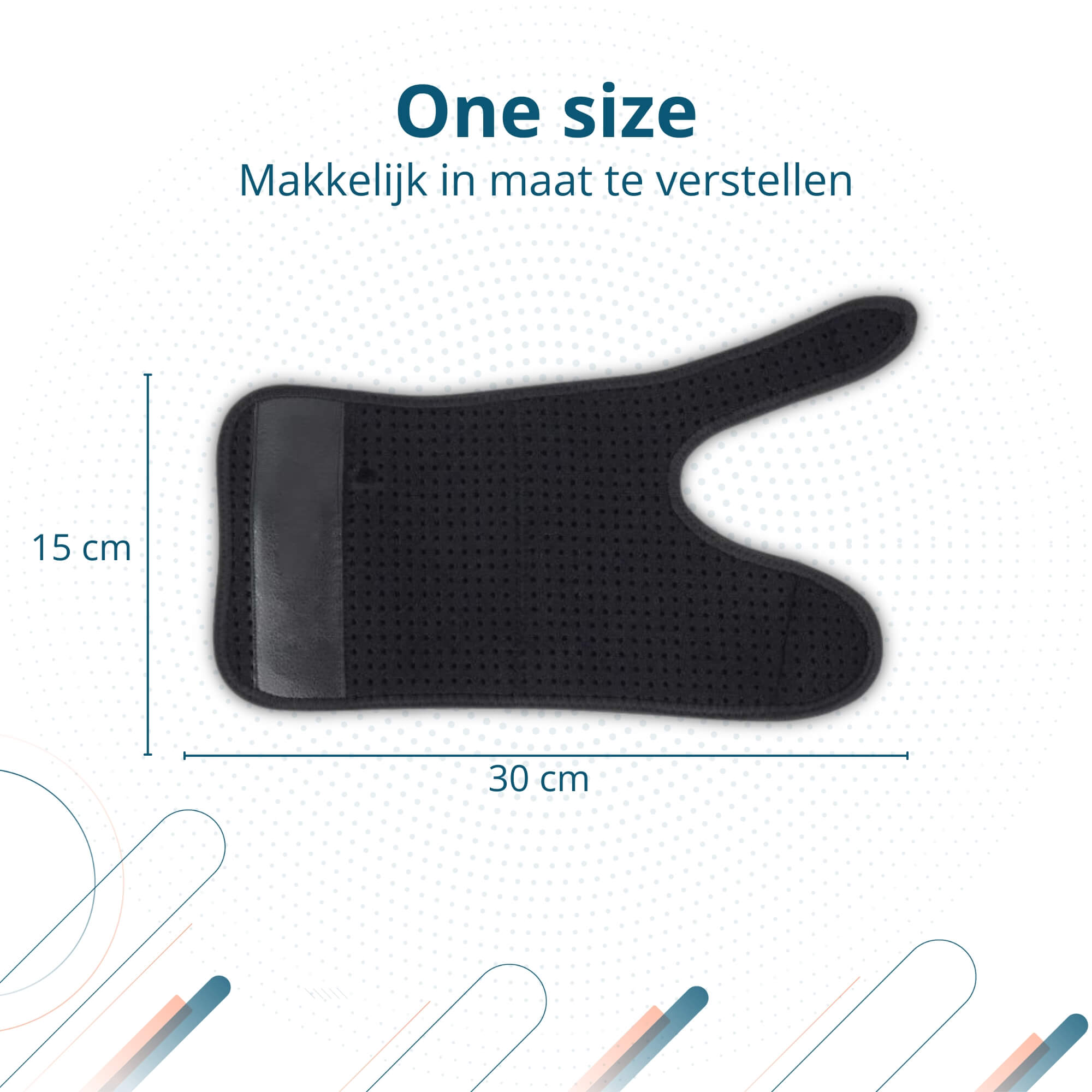 Trebin Pols Brace - Zwart
