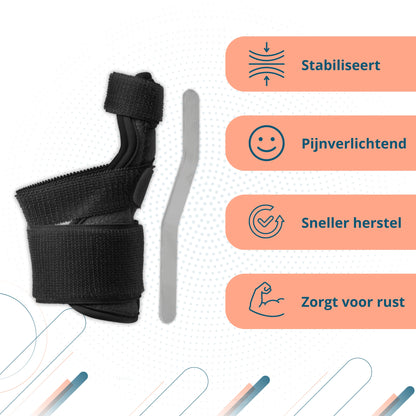 Trebin Duim Brace - Zwart - One Size