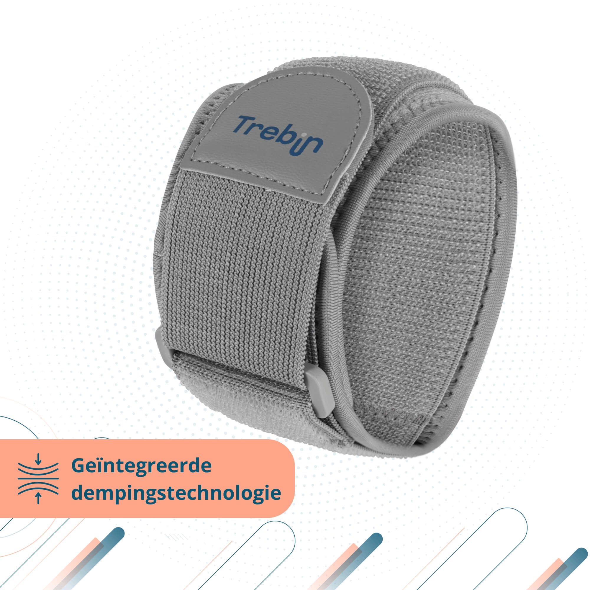 Trebin Elleboogbrace – Grijs, One Size