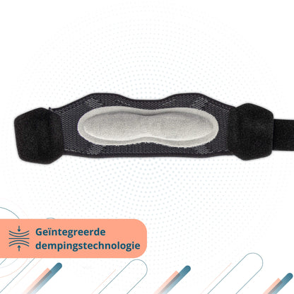 Trebin Patella Brace - Zwart - Grijs - One Size