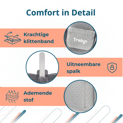 Trebin Duim Brace - Grijs - One Size