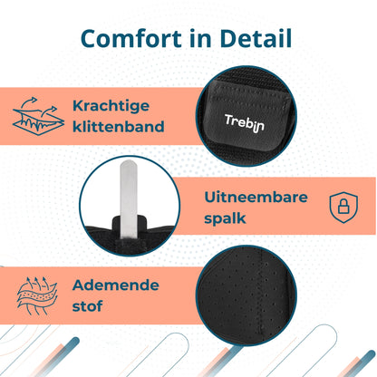 Trebin Duim Brace - Zwart - One Size